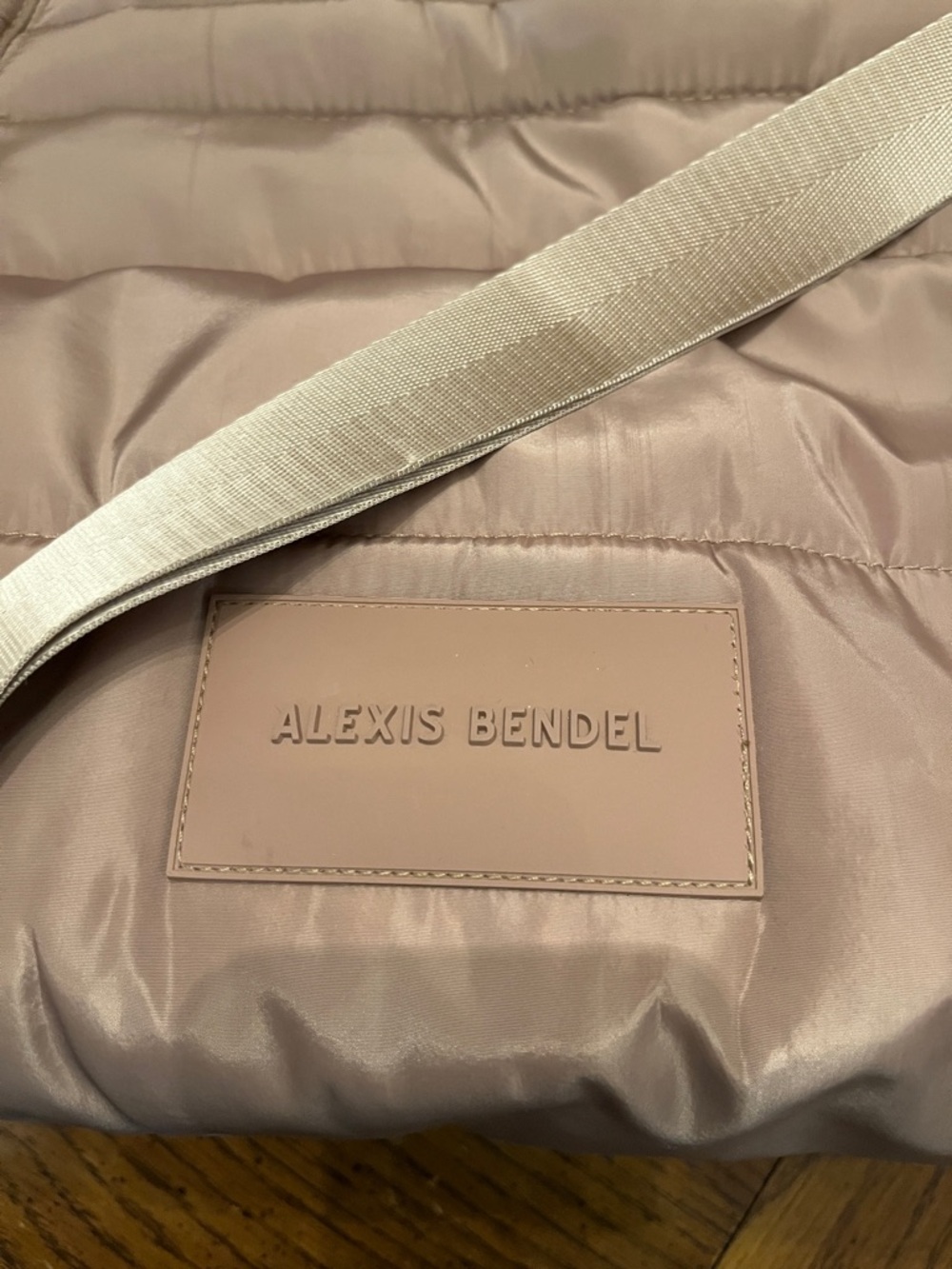 Alexis Bendel Blush Tan Quilted Tote with Adjustable Strap, NWOT - Picture 2 of 16